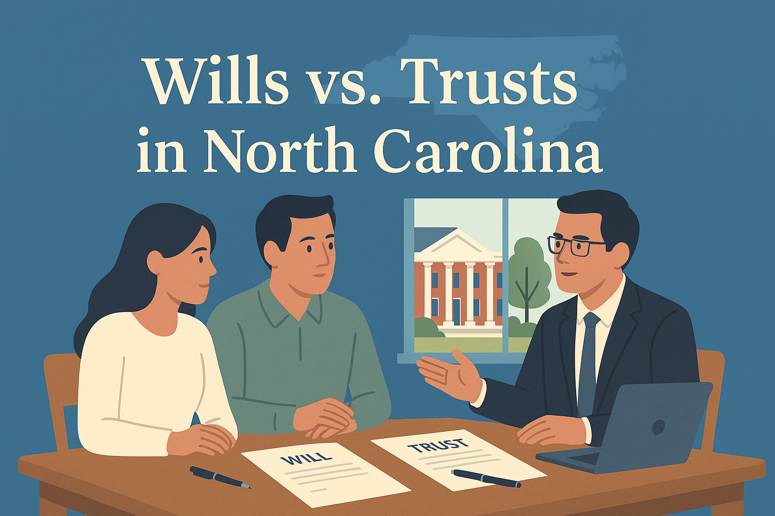 Wills vs. Trusts in Greenville North Carolina